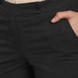 allen solly Women's Regular Casual Pants image 4