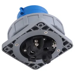 Safe Industrial 3 Pin 2P + E-Site Plug Adapter 220-240V 63A Good Electricity Conductivity image 5