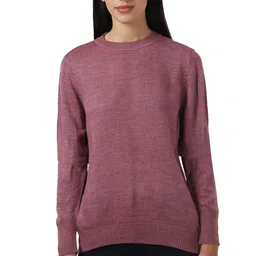 van heusen Women's Acrylic Blend Casual Pullover Sweater image 1
