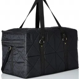 Kuber Industries Polyester 27 Cms Duffle Bag(CTKTC8858_Black) image 1