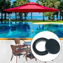 ATORSE™ 5xPatio Table Umbrella Hole Rings Plug Black|Home & Garden|Yard, Garden & Outdoor Living|Patio & Garden Furniture|Other Patio & Garden Furniture image 3