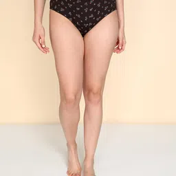 lux Women's Cotton Regular Solid Hipster Panties image 5