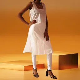 Inner Slip for Women, Cotton Long Camisole Slip for Chikankari Dress, Sameez for Girls, Inner Wear for Summer image 5