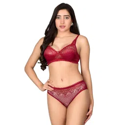 eazera Womens Sexy Lingerie Set for Lace Lingerie Set for Honeymoon, Bridal Bra Panty Set and Swimwear image 2
