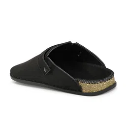 aadi Men's Synthetic Leather Half Open Backless Comfortable Classy Clogs Slip On Casual Shoes Mules image 4