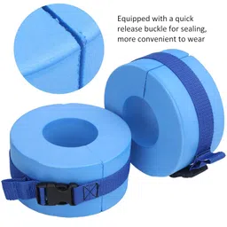 Water Aerobics Float Sleeves, Swim Cuffs Durable Portable for Swim Learning for Water Safety for Men Women for Adults image 5