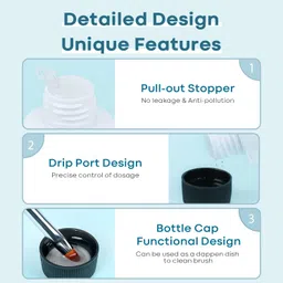 Bolt Bee Poly Extension Gel Kit Slip Solution for Nails with Dual-Ended Nail Brush Anti-Stick Brushes Cleaning Easy Spread for Beginner 100ml image 5