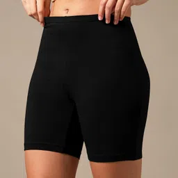 URBAN ADVENTURE High Coverage Premium Cotton Spandex Mid Waist Elastane Stretch Shorties - Gym -Cycling Shorts/Tights for Women image 5