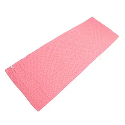 Gym Mat Towel, Yoga Mat Towel Sweat Absorbent for Camping for Shower (Pink) image 5