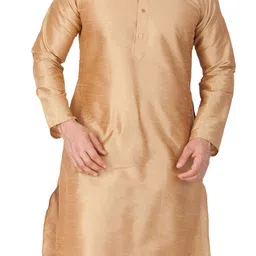 vastramay Men's Cotton Regular Fit Tunic Tunic image 1