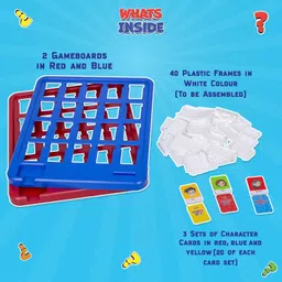 Funskool Who's It, Strategy Game, Board Game for kids, Adults, Families, Educational, Fun, 2+ Players, Family Fun, Learning Activity Toy for Childrens, Gift Set for Kid, Ages 8+ Years image 3