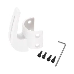 MERISHOPP Motorbike Hanger Hook Mounted on Motorcycle Universal Motorcycle Hanger Hook white image 1