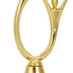 TROPHY JUNCTION Metallic Fiber Trophy (Gold, 11 Inch) image 1