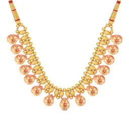 joyalukkas 22K (916) Purity Serenade Floral Necklace For Women image 1