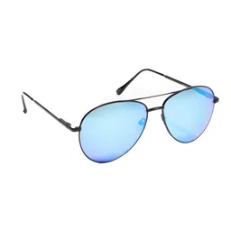 opticsfit Men & Women Polycarbonate Aviator Goggles Sunglasses Strong Durable and Resists Corrosion Metal Lens Color image 1