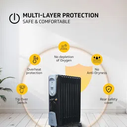 V-Guard EOFR 2900 Room Heater image 4