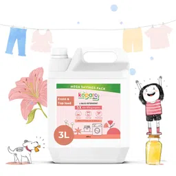 Koparo Natural Laundry Liquid Detergent | 3 Litres | Lily & Vanilla Fragrance | Top Load, Front Load Washing Machine & Hand Wash Friendly | Organic & Eco-Friendly | Tough on Stains, Safe for Kids image 1
