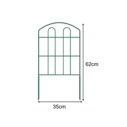 loom tree LOOM TREE® Garden Fence Panel Section Panels Stairs Landscape Porch Metal Border Edging | Yard, Garden & Outdoor Living | Garden Fencing | Fence Panels image 3
