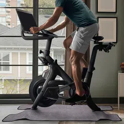 FASHIONMYDAY Fashion My Day® Exercise Bike Mat Sweat Stationary Bike Mat for Treadmill Carpet | Exercise Bikes image 5