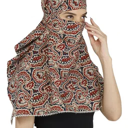 Scarf Bandana Face Cover Cotton Mask For Women and Girls Sun Smoke Dust pollution Protection Bike Automobile Under Helmet Cover Heaf Wrap image 5