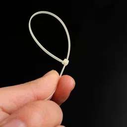 Hian 4 Inch Strong Nylon Wire Cable Tie Self-Locking Heavy Duty wrap Ties, Perfect for home, office, garage, travel and workshop, Multi-purpose- White (Small Size 100mm x 2.5mm, 4INCH) image 4