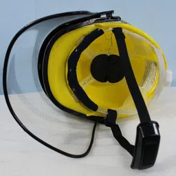 Windsor Safety Helmet (Ratchet) with Spring Face Shield (8X16) Set of 1 Pcs (Yellow) image 3