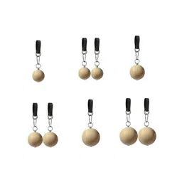 BNF®Pull up Ball Grip Wooden Power Grip Ball for Chin up Bar Home Gym Kettlebell Dia 6cm 1 Piece|Sporting Goods | Fitness Running & Yoga | Strength Training |1 Piece 6cm Power Grip Ball image 3