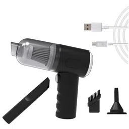 ARURA (LABEL) 3 in 1 Vacuum Cleaner Mini Cordless Car Vacuum Cleaner Wireless Portable Rechargeable Handheld High Power Suction Vacuum Cleaning Machine for Home Car Office (Multi Color) image 1