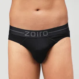 zoiro Men's Modal Soft Solid Brief image 2