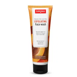 Sirona Natural Exfoliating Face Wash for Men & Women - 125 ml | Suitable For All Skin Type image 1