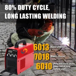 KOUREVON 200A MMA ARC Digital LED Display Invertor Portable welding machine withFace Shield and Welding brush Advanced Technology with build in Hot Start and Anti Stick Functions. 1 Year Warranty. image 4