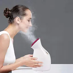 Pearo Facial Steamer Inhaler Vaporizer for Face, Nose, Cold, Cough Sinus with Nano-Ionic Technology, Steam breath machine for Women/Men, Beauty Spa at Home, Salon. image 3
