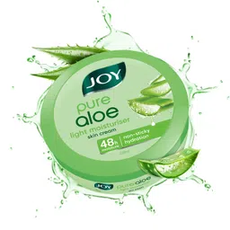 Joy Pure Aloe Cold Skin Cream for Face, Hands & Body (200ml) |6 Active Actions - Moisturizing, Soothing, Brightening, Anti-Ageing, Anti-Pollution & UV Protection | All in One Skin Cream for Dry Skin image 1