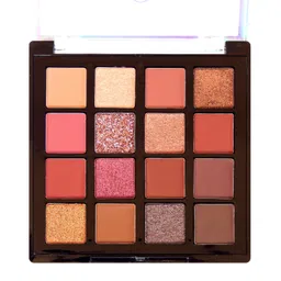 S.F.R. COLOR CS Always Naked Palette 16 color, Nude Neutral Eye Makeup, Blendable, Warm And Cool Nude Pigments, Matte, Shimmer, Glitter, Creamy Smooth (SHADE A) image 3