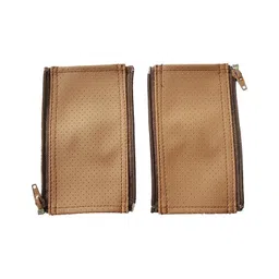 ILSMYSUTRA Pushchair Stroller Armrest Handle Universal Washable Dustproof PU Leather 2X image 5