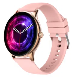 Fire-Boltt Phoenix Pro Smart Watch 1.39 inch Bluetooth Calling, AI Voice Assistant, Metal Body with 120+ Sports Modes, SpO2, Heart Rate Monitoring (Gold Pink) image 1