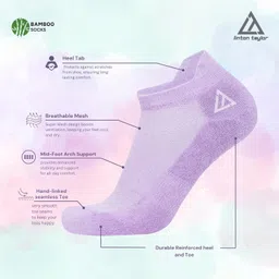 linton taylor Bamboo Socks for Women | Ankle Socks for women | Odor-Free Breathable Anti-Bacterial women Socks | Ultra soft comfortable socks | 5x softer than Cotton Socks image 4