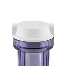 Ocean Drop 10” Water Filter Housing Kit – Complete Pre-Filter Set with Clear Canister, 1/4” Ports, Elbows, Spanner, Teflon Tape, – Whole House Sediment Filtration System Pack of 2. image 4