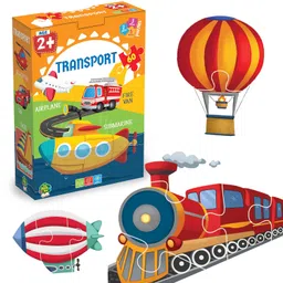 The Book Tree Transport Puzzle for Kids, 60 Pieces, Captivating Illustrations, Educational & Fun Learning by Majestic Book Club image 1