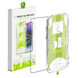 LIRAMARK Easy Fit 9H Anti-Smudge Tempered Glass Screen protector compatible with Samsung Galaxy S24 5G .Screen Guard with auto align Installation Kit for Samsung Galaxy S24 5G (6.2 Inch) image 1