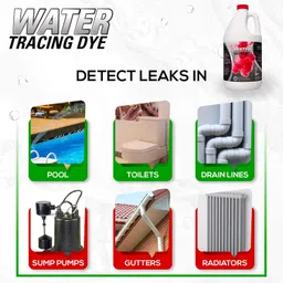 ecoclean solutions Red Water Tracing & Leak Detection Flourescent Dye - 1 Gallon image 3