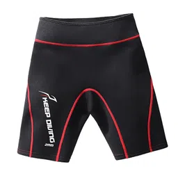 ivelect Neoprene Diving Shorts Swim Trunks Pants Wetsuits Scuba Swimsuit Red M image 2