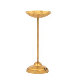 Nex Overseas Decorative Urli Bowl Tealight Holder Stand| taj Urli Stand Set of 3 for Decoration|Floating Diya Stand Home Decor Decorative Showpiece| (Set of 3), image 5