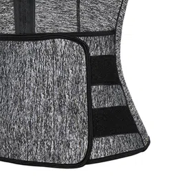 CLUB BOLLYWOOD®Men Sauna Vest Waist Trainer Neoprene Sweat Tank Top Zipper Tummy Gray L | Shapewear|1 Piece Mens Shaperwear image 5