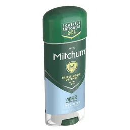 Mitchum Anti-Perspirant & Deodorant, Clear Gel, Unscented, 3.4 oz (96 g) image 4