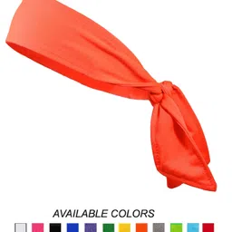 Kenz Laurenz Head Tie Headbands - Sports Headband for Running Yoga Spa Crossfit Working Out Performance Stretch Moisture Wicking Sweat Bands image 4