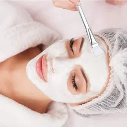 shidara 6pcs Facial Brushes - Soft Fan Mask Brushes for Chemical Peel, Acid Peel & Facial Gels - White image 4