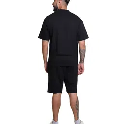 kepa Night Dress for Men Co-ord Set – Soft Cotton T-Shirt and Shorts – Summer Cord Set for Men – Beachwear, Nightwear, Travel and Airport Outfit image 3