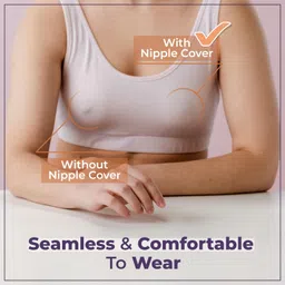 sanfe Flix Reusable Silicone Nipple Cover - 4 Pieces | 10 Times Reusable | Skin-Friendly Adhesive Pasties for Women | Nipple Pasties for Women (New) Multicolour image 2