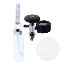 AKh69 Sai life Oxygen Flow Meter Adjustment Oxygen Valve with Regulator oxygen Flow Meter With Rotameter Humidifier Bottle Flow Meter image 1